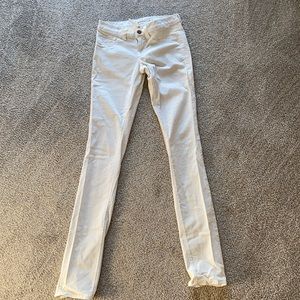J brand ivory pencil leg pants XXS